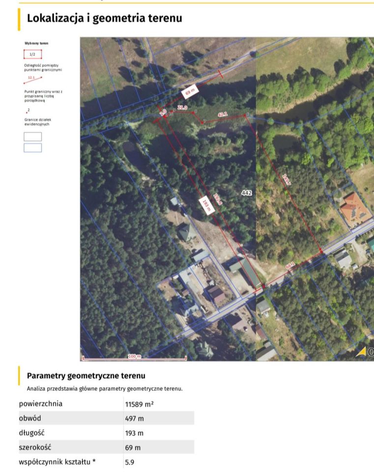 Działka inwestycyjna Laskowiec, ul. Leśna. Zdjęcie 3