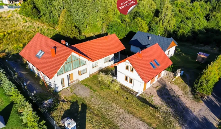 dom wolnostojący, 6 pokoi Zawada