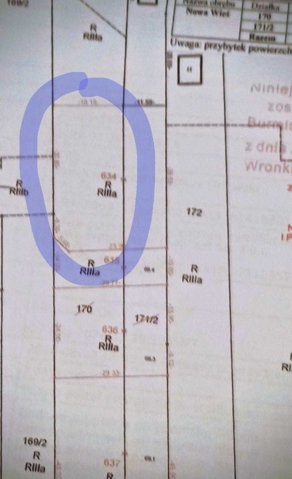 Działka budowlana Nowa Wieś. Zdjęcie 2