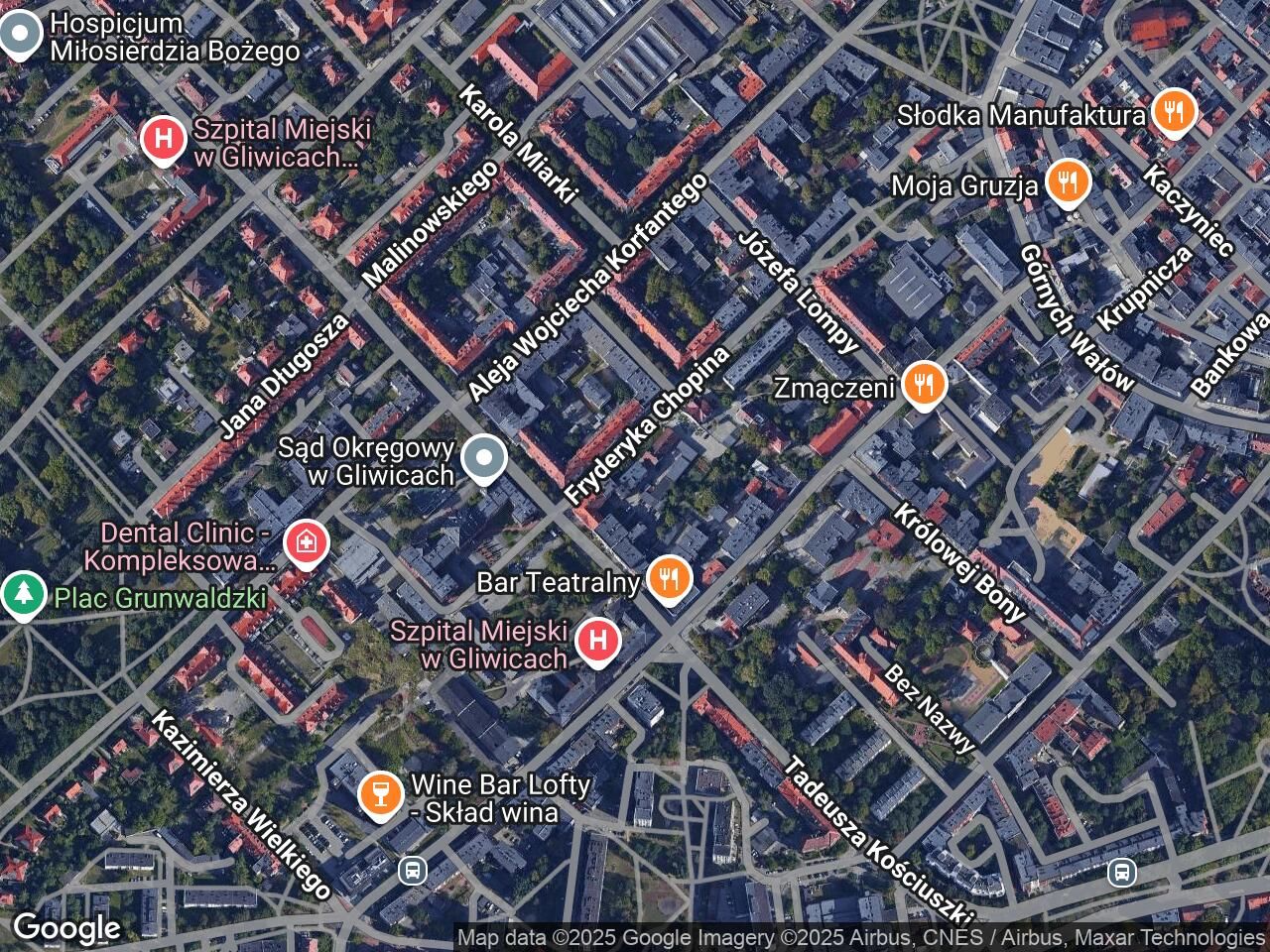 Mieszkanie 2-pokojowe Gliwice Śródmieście, ul. Fryderyka Chopina