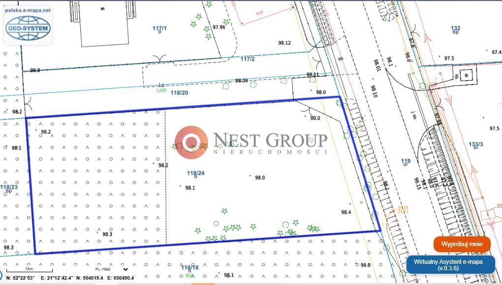 Działka budowlana Nowy Janków, ul. Wołomińska. Zdjęcie 12