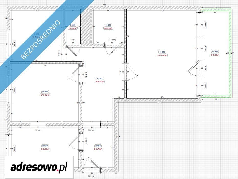 Mieszkanie 3-pokojowe Kraków Bieżanów, ul. Mała Góra. Zdjęcie 10