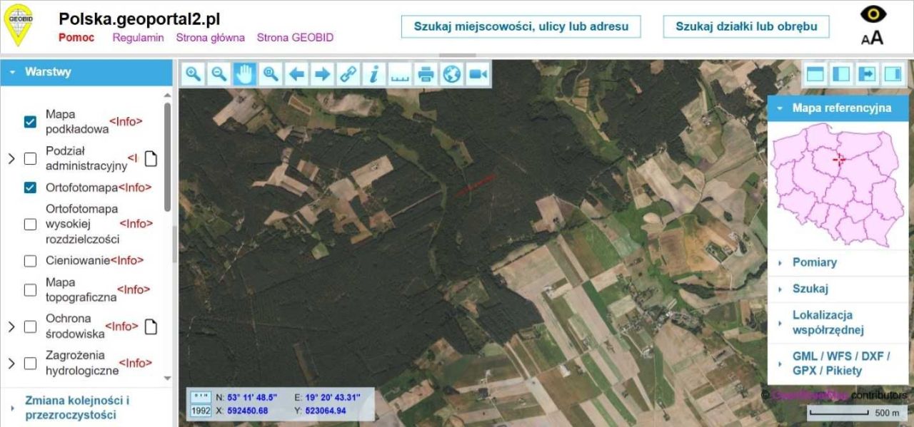 Działka Łapinóż. Zdjęcie 2