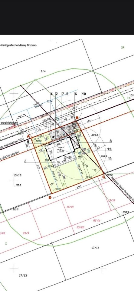 Działka budowlana Sierzchów. Zdjęcie 5