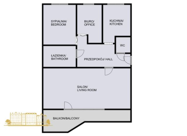 Mieszkanie 3-pokojowe Kraków, ul. Włoska. Zdjęcie 11
