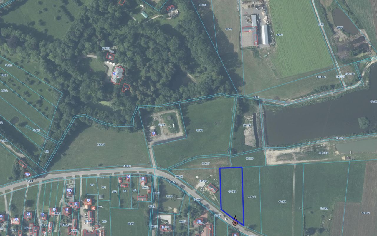 Działka budowlana Czarnolas Stara Wieś. Zdjęcie 1