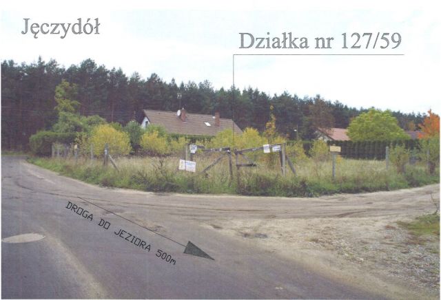 Działka budowlana Jęczydół. Zdjęcie 1