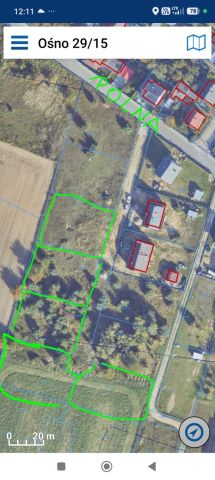 Działka budowlana Ośno. Zdjęcie 1