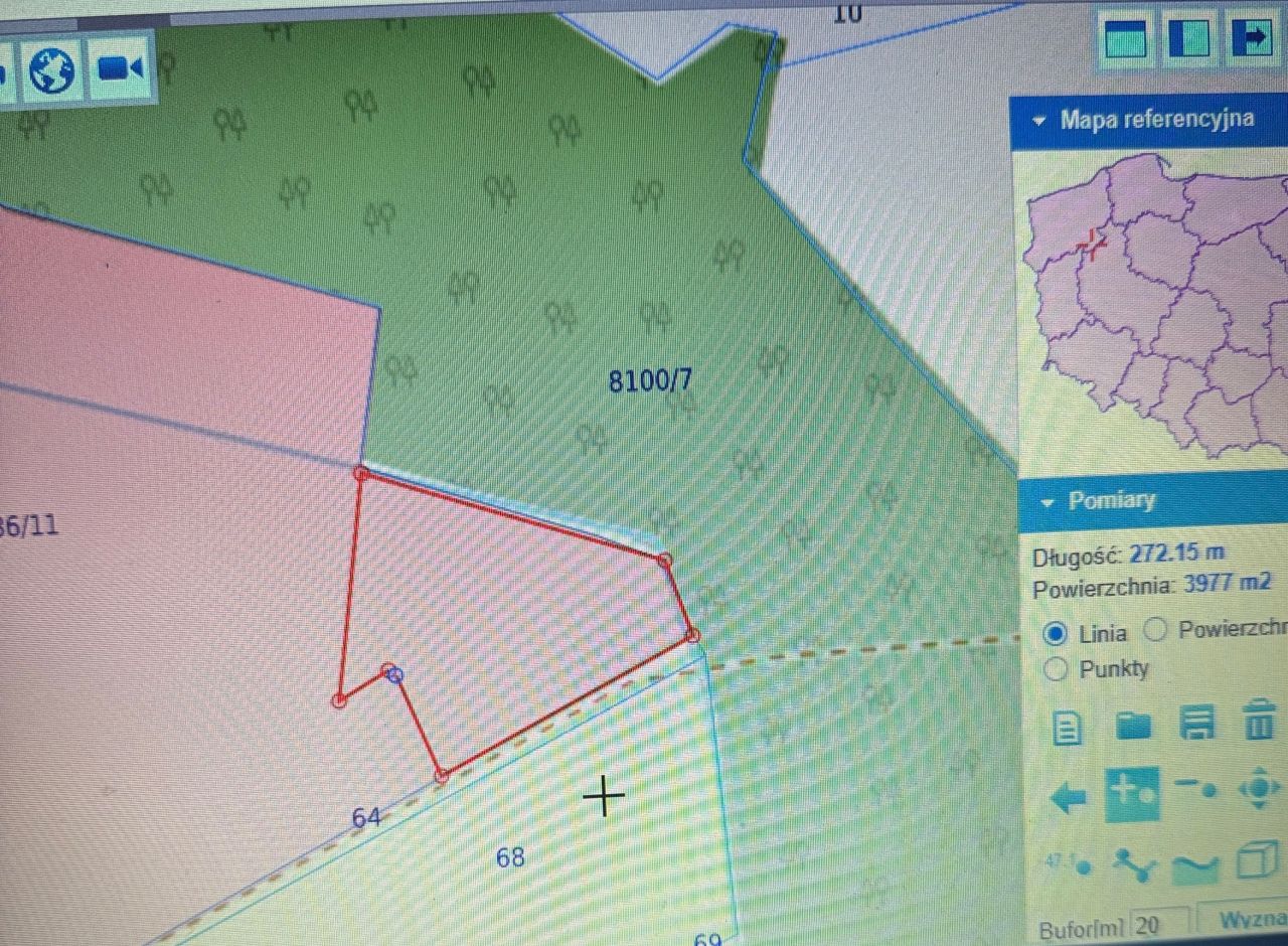 Działka rolna Strzaliny. Zdjęcie 2