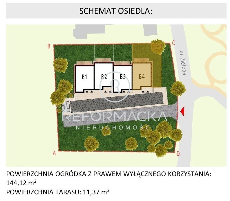Mieszkanie 3-pokojowe Rzeszów Drabinianka, ul. Zielona. Zdjęcie 4
