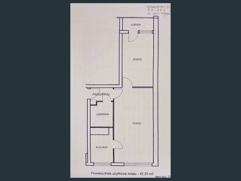 Mieszkanie 2-pokojowe Lubin Centrum, ul. Księcia Ludwika I. Zdjęcie 12