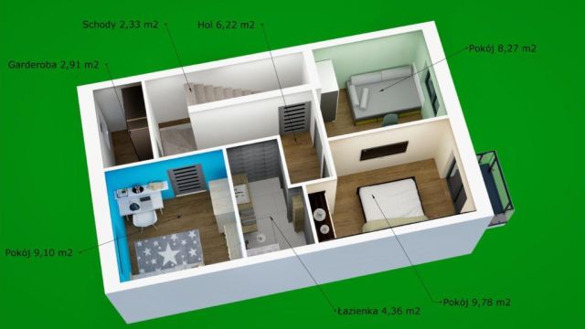 dom szeregowy, 5 pokoi Kobyłka Mareta. Zdjęcie 4