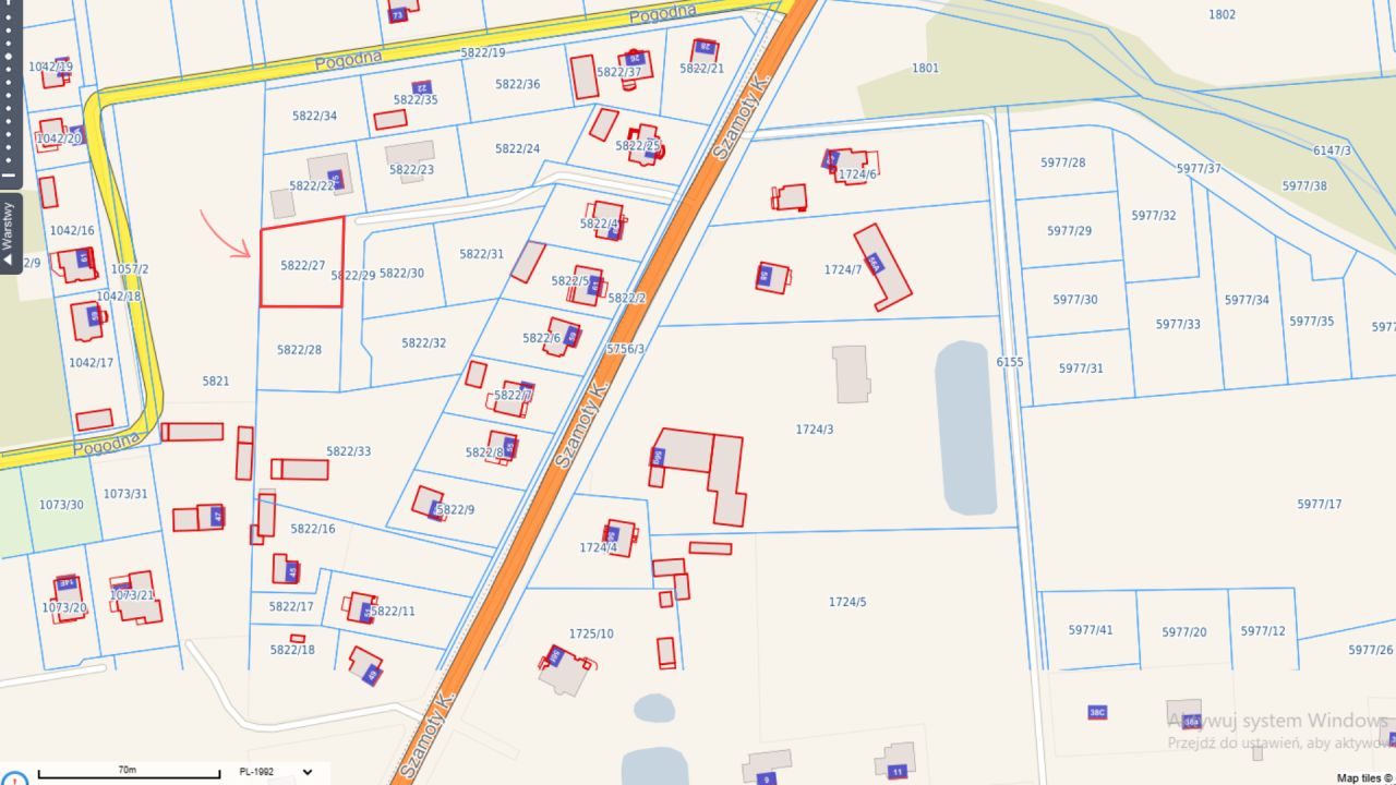 Działka budowlana Węgrów, ul. Karola Szamoty. Zdjęcie 11