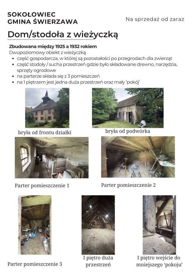 gospodarstwo, 7 pokoi Sokołowiec. Zdjęcie 4
