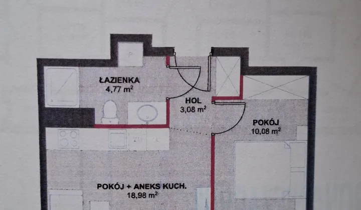 Mieszkanie 2-pokojowe Warszawa Tarchomin, ul. Szafrańców