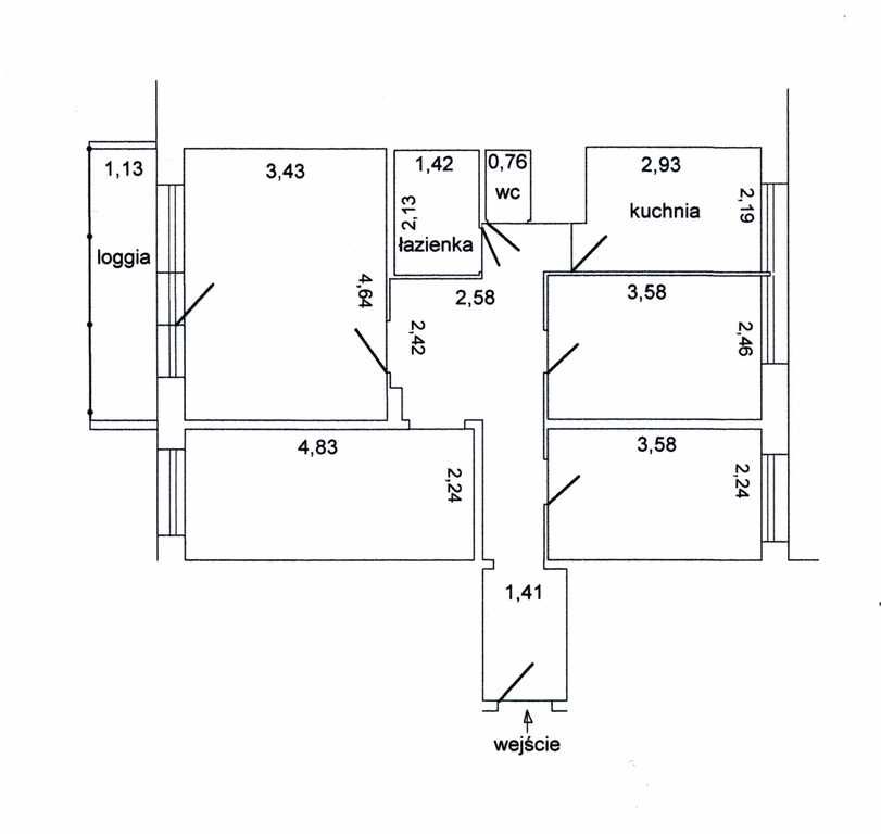 Mieszkanie 4-pokojowe Warszawa Mokotów, ul. Korsykańska. Zdjęcie 23