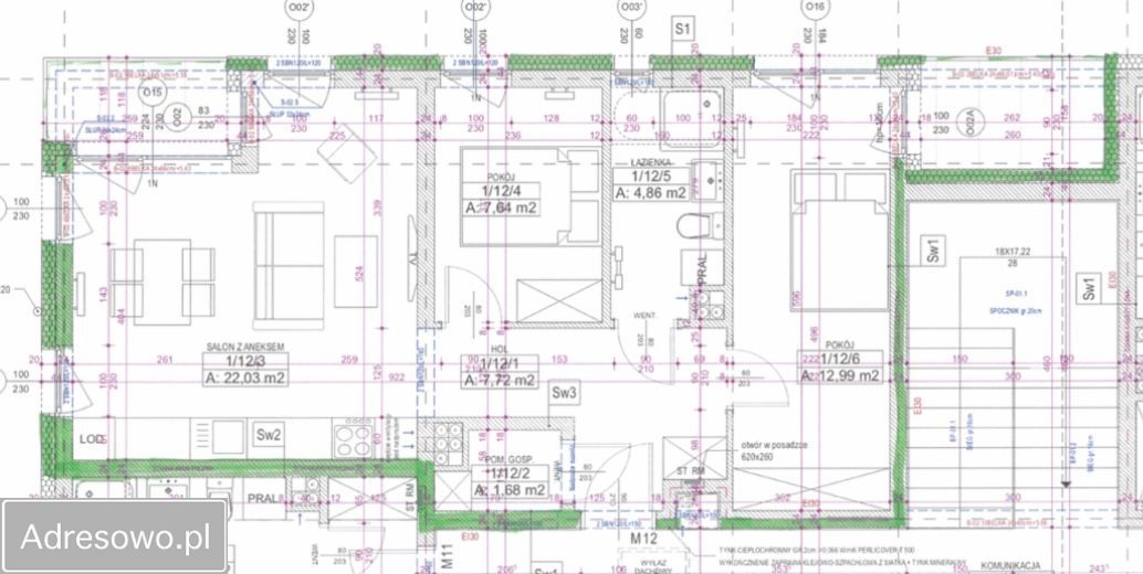 Mieszkanie 3-pokojowe Piła Koszyce, ul. Królewska. Zdjęcie 20