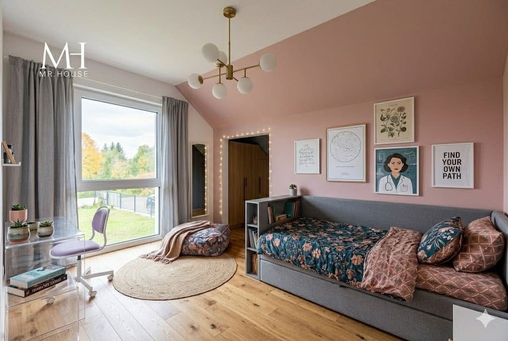 bliźniak, 4 pokoje Łódź. Zdjęcie 9