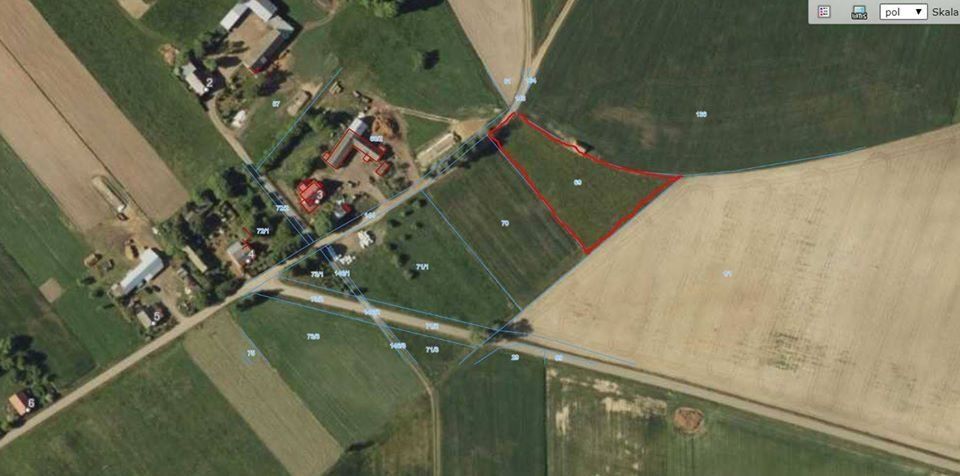 Działka rolno-budowlana Wępiły. Zdjęcie 8