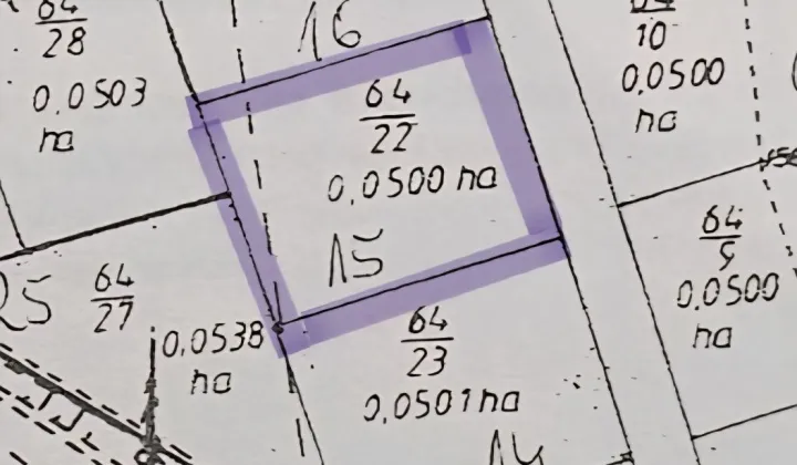 Działka rekreacyjna Głębocko