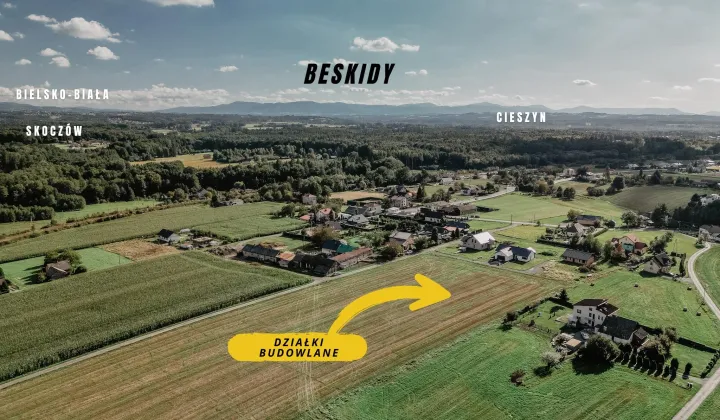 Działka budowlana Kończyce Wielkie, ul. Miła