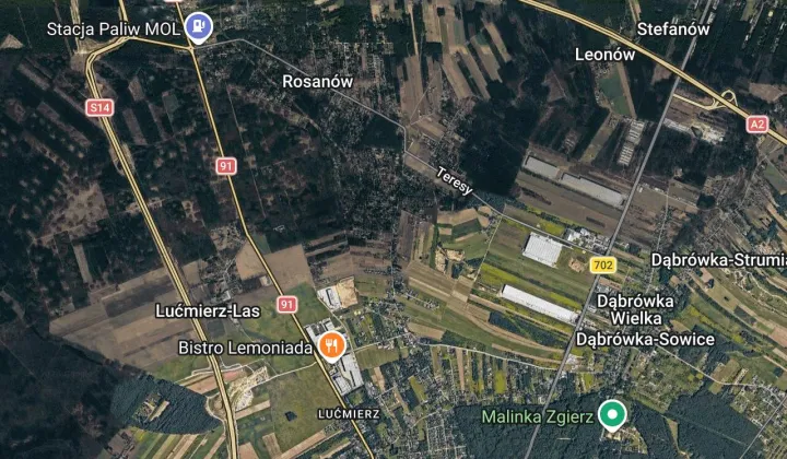 Działka budowlana Rosanów, ul. Długa