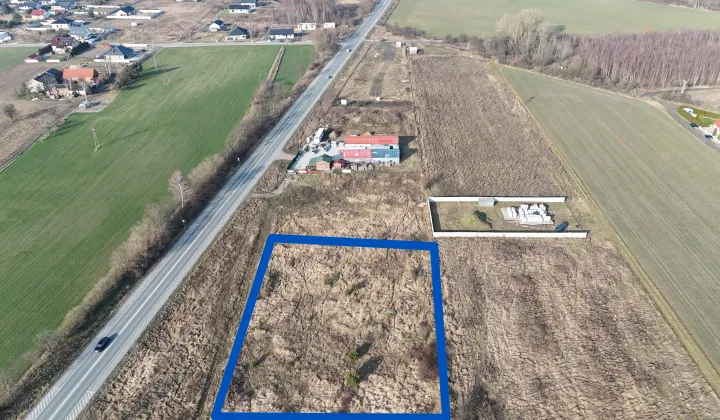 Działka inwestycyjna Brzezie k. Sulechowa, ul. Stanisława Lema