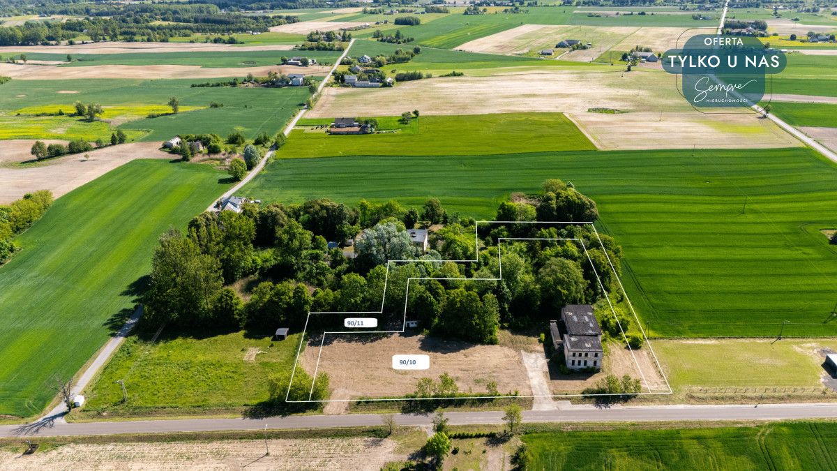 Działka inwestycyjna Lutobórz