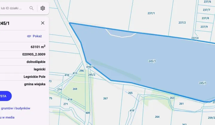 Działka rolna Strachowice