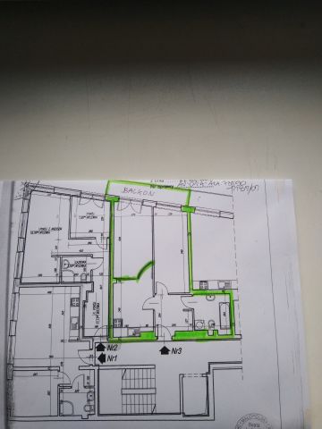 Mieszkanie 2-pokojowe Kraków Łobzów, ul. Kazimierza Wielkiego. Zdjęcie 1