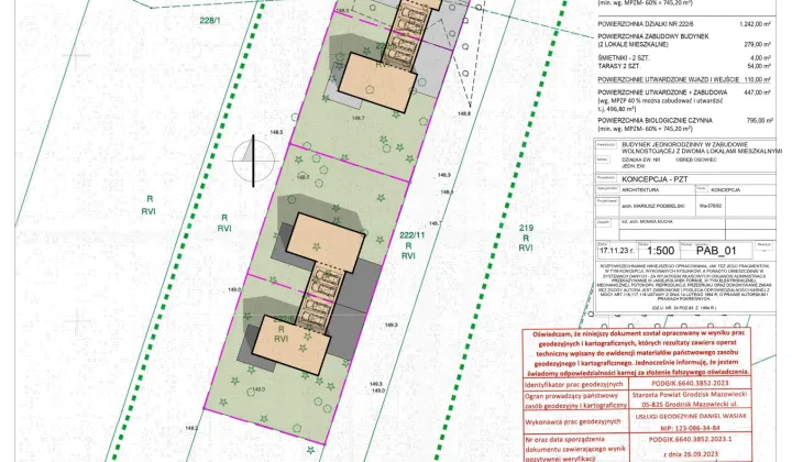 Działka budowlana Osowiec