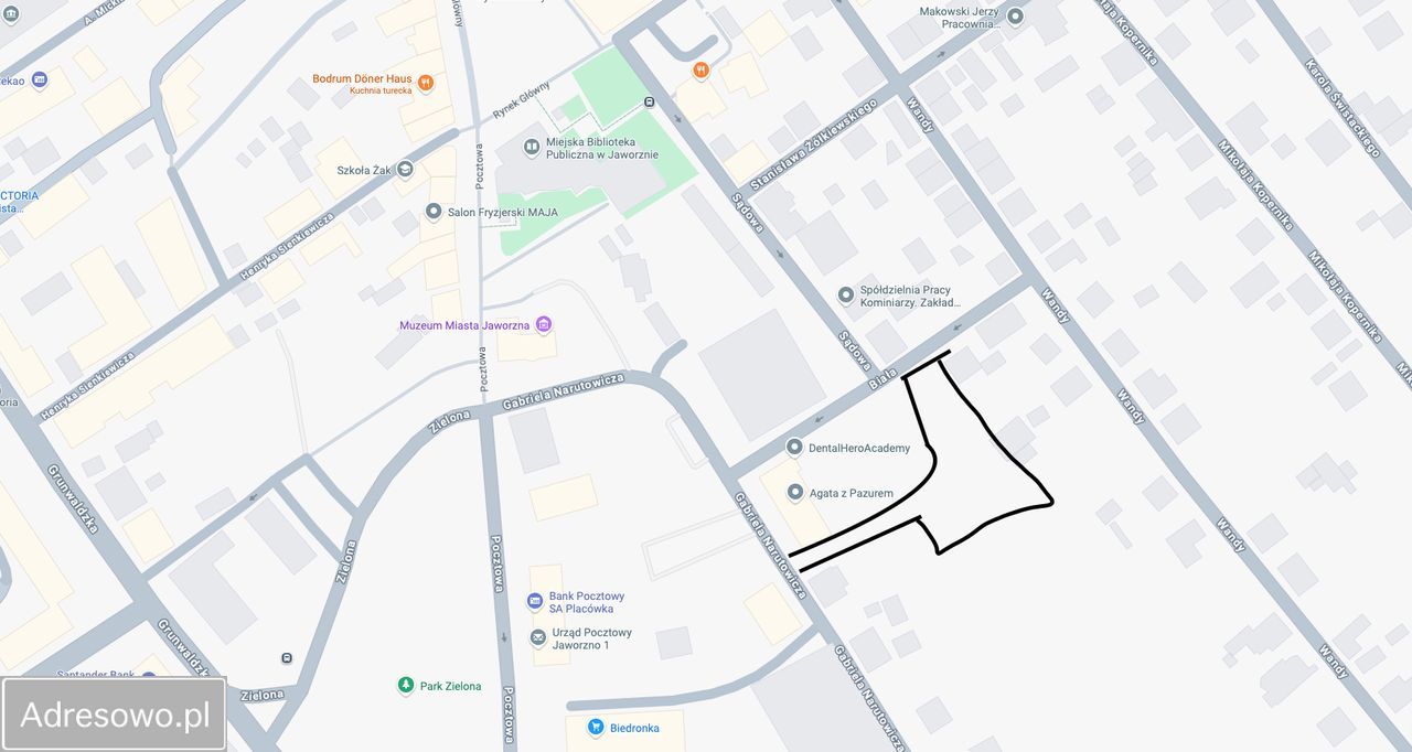 Działka inwestycyjna Jaworzno Centrum, ul. Biała. Zdjęcie 4