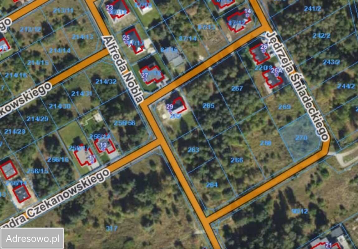 Działka budowlana Zielona Góra Jędrzychów, ul. Jędrzeja Śniadeckiego. Zdjęcie 4