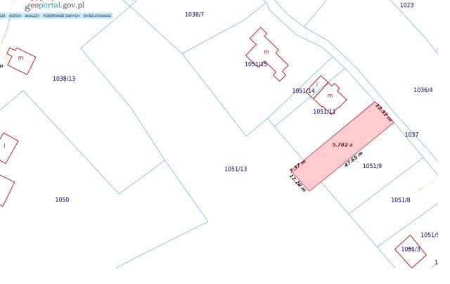 Działka budowlana Mordarka Szarysz. Zdjęcie 4