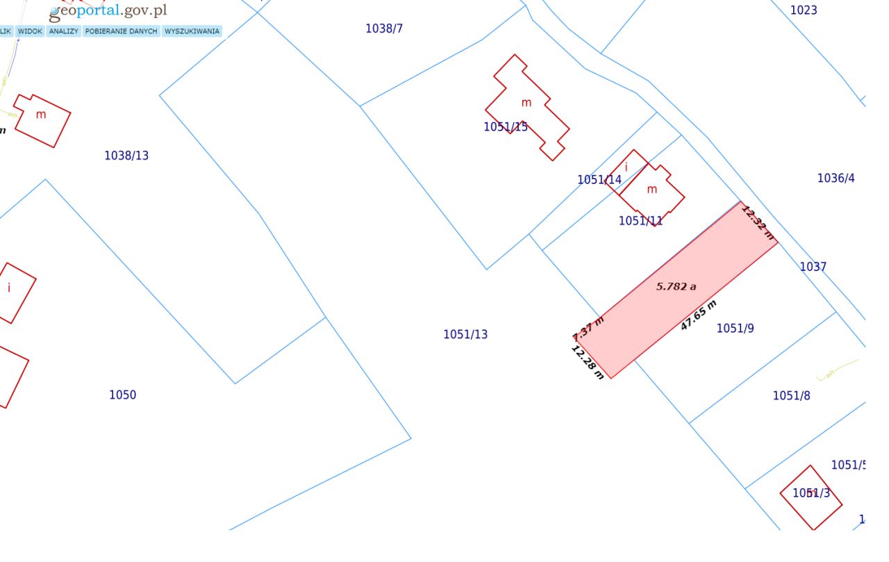 Działka budowlana Mordarka Szarysz. Zdjęcie 4