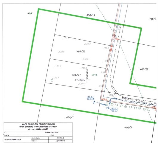 Działka budowlana Celinów, ul. Babiego Lata. Zdjęcie 1