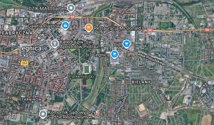 Działka rod Legnica Bielany, ul. Nad Skarpą