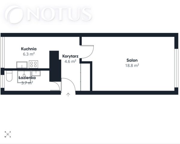 Mieszkanie 1-pokojowe Kołobrzeg, ul. Giełdowa. Zdjęcie 10