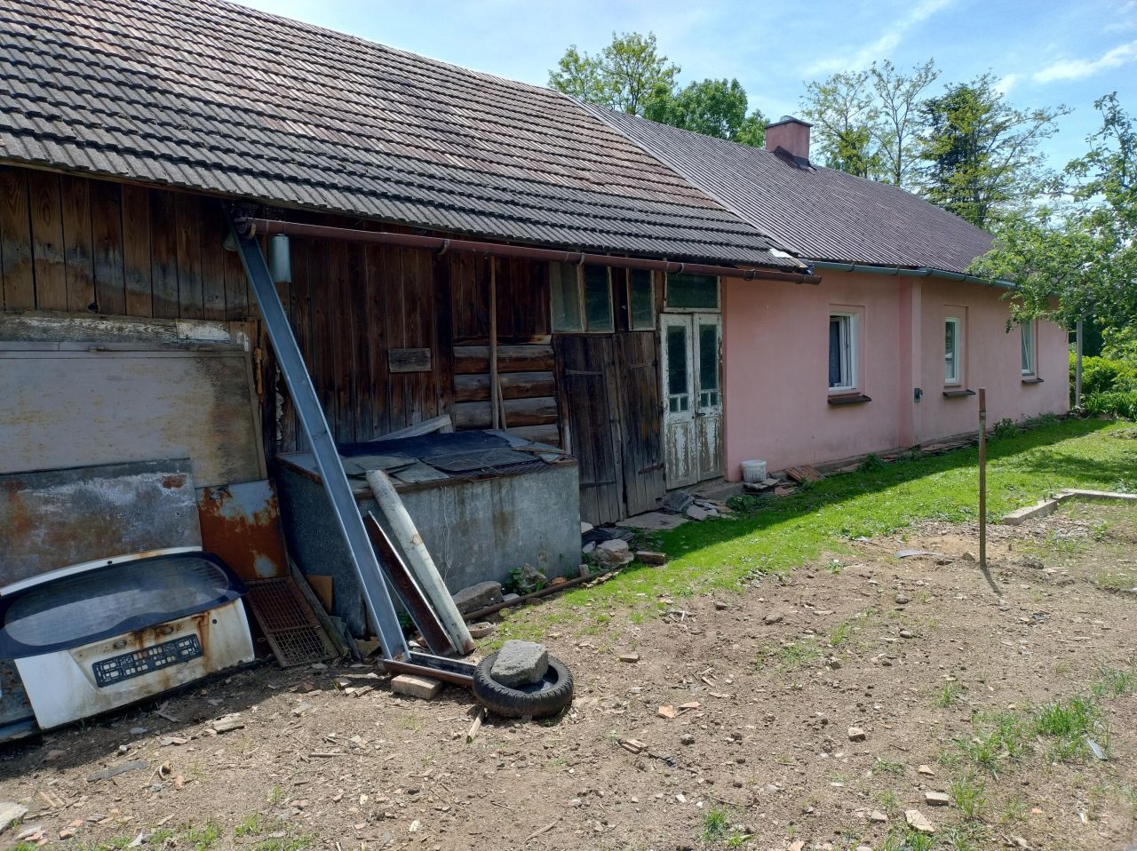 dom wolnostojący, 2 pokoje Długie, ul. Dolna. Zdjęcie 6
