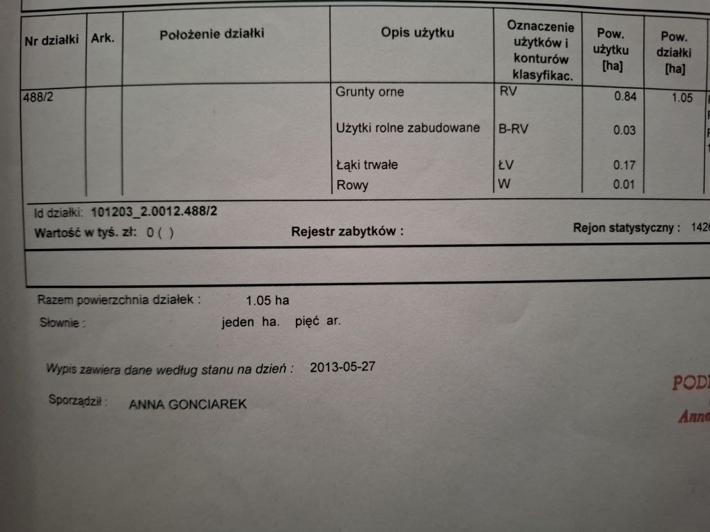 Działka rolno-budowlana Piaski, ul. Gidelska. Zdjęcie 4