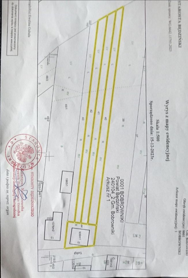 Działka budowlana Bobrowniki Namiarki, ul. Teligi. Zdjęcie 3