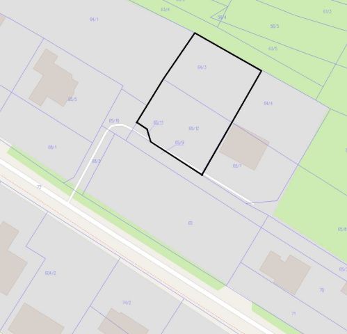 Działka budowlana Golemki. Zdjęcie 1