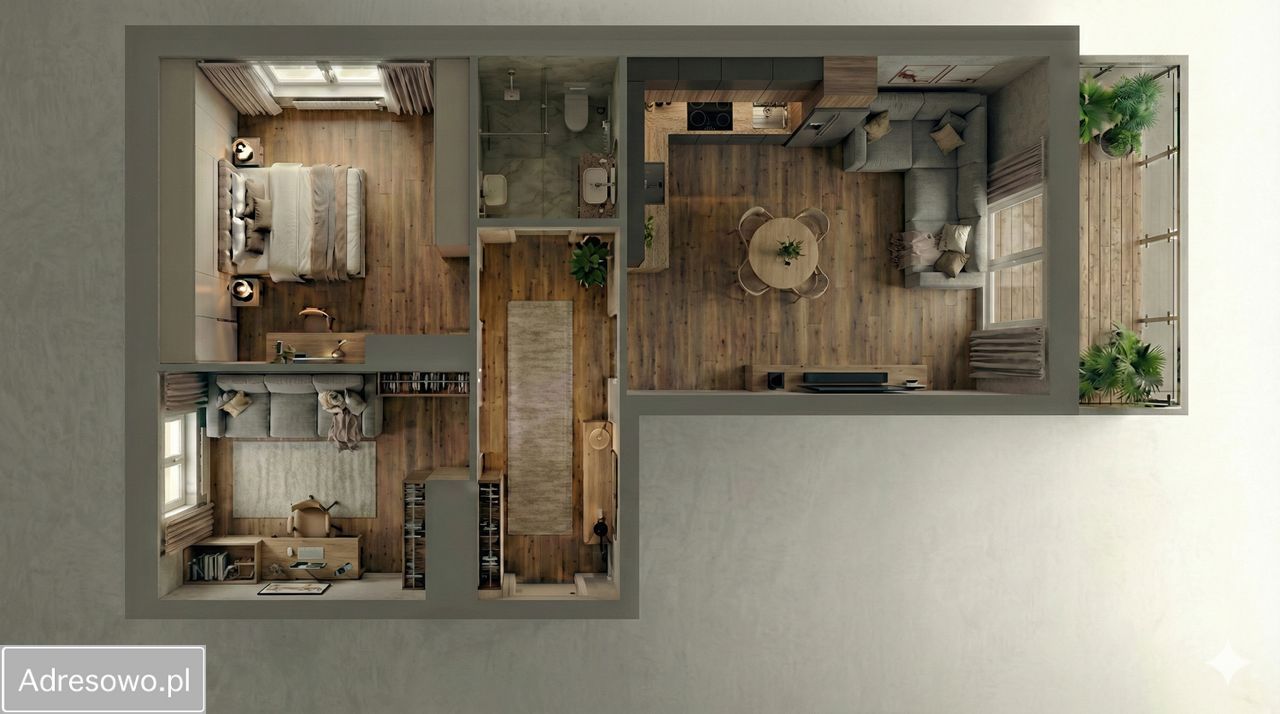 Mieszkanie 2-pokojowe Goleniów, ul. Armii Krajowej. Zdjęcie 8