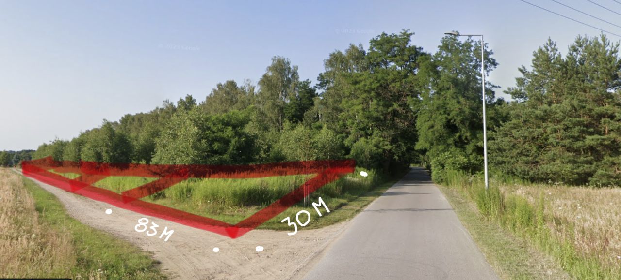 Działka rolno-budowlana Dobra-Nowiny, Moskule. Zdjęcie 1