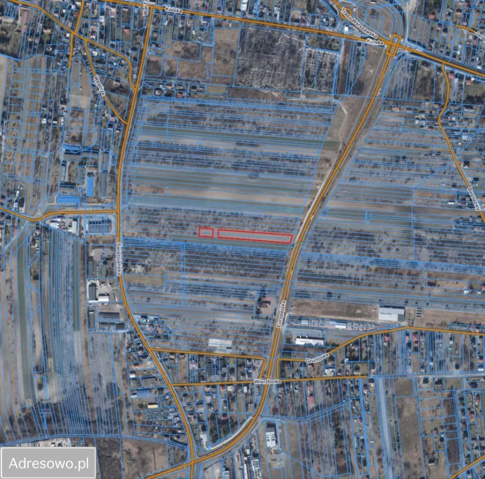 Działka inwestycyjna Konin Wilków, ul. Europejska. Zdjęcie 3