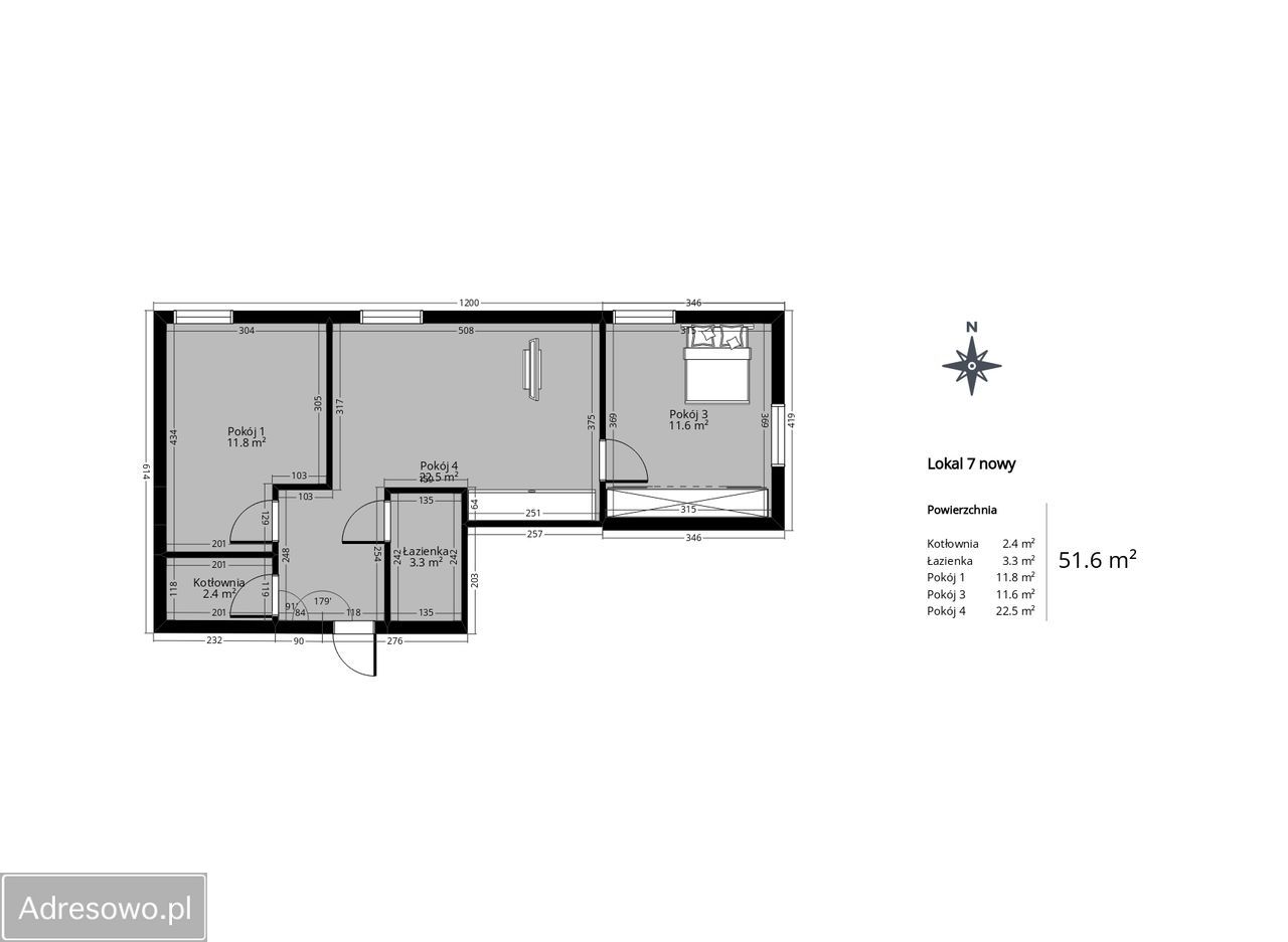 Mieszkanie 3-pokojowe Mława, ul. Rynkowa. Zdjęcie 10