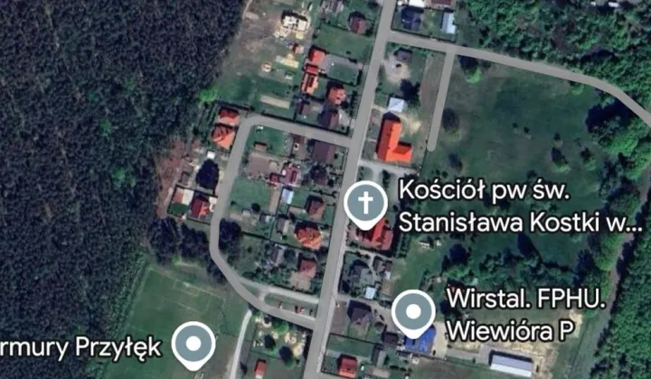 Działka budowlana Przyłęk Górny Przyłęk, Przyłęk