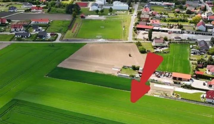 Działka budowlana Domaniów