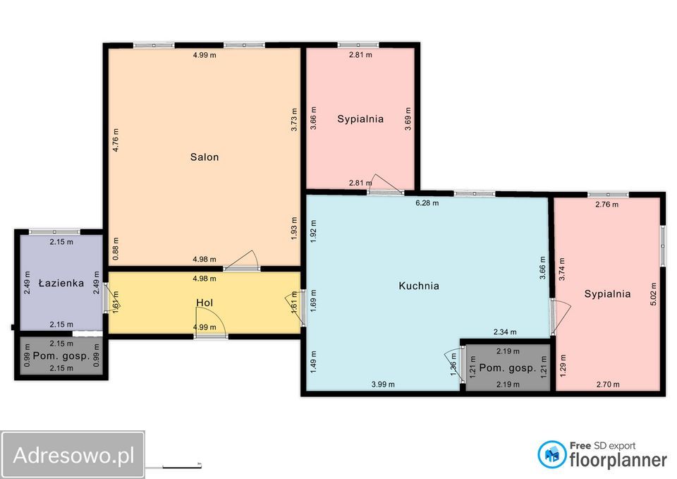 Mieszkanie 2-pokojowe Borkowice. Zdjęcie 11