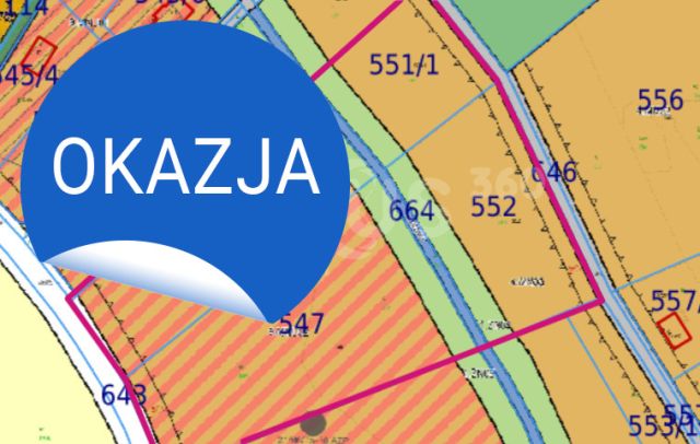 Działka budowlana Zawonia. Zdjęcie 2